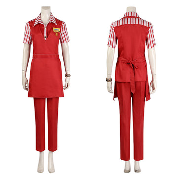 Loki 2 Slyvie Variant Costume Loki Season 2 Cosplay Lady Slyvie Red Uniform